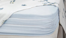 Заредете изображение във визуализатора на галерията – Двоен спален комплект с покривало Betta - Blue
