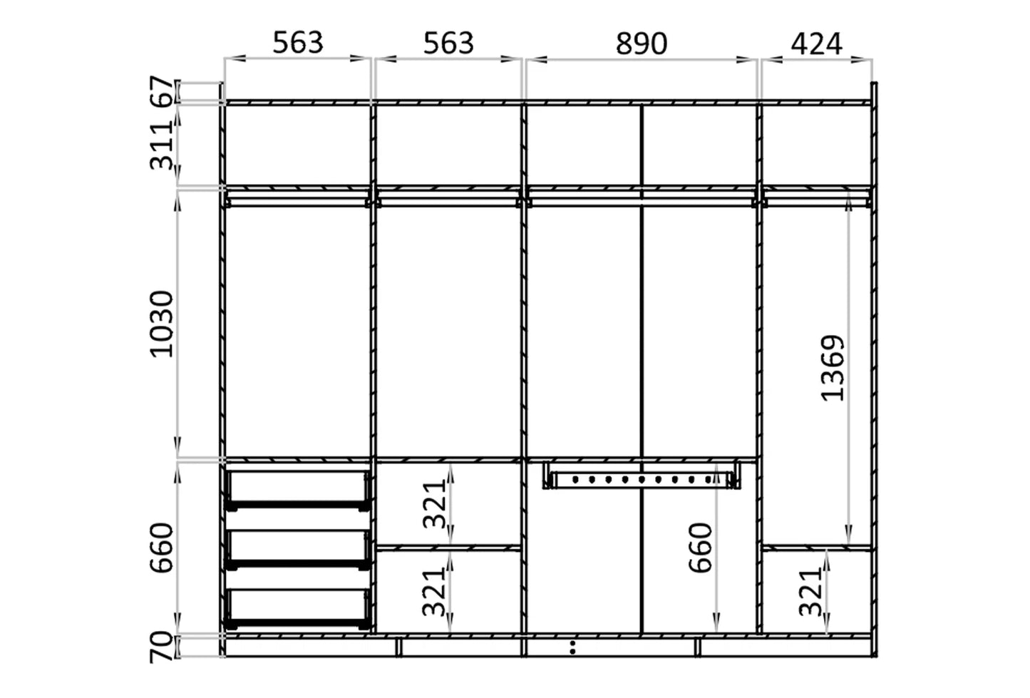Гардероб Hera