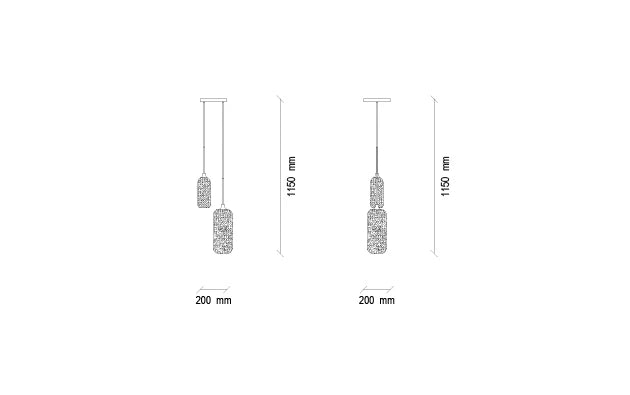 Висяща лампа Maya