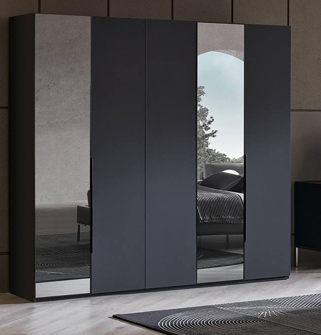 Петкрилен гардероб Legato Black