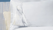 Заредете изображение във визуализатора на галерията – Двоен спален комплект с покривало Piera - Blue
