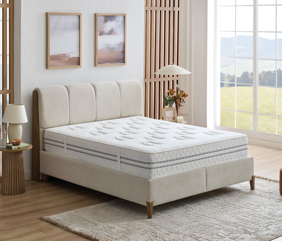 База с ракла Ergonomic Air и Табла Bohemmia + матрак Prestige Prime