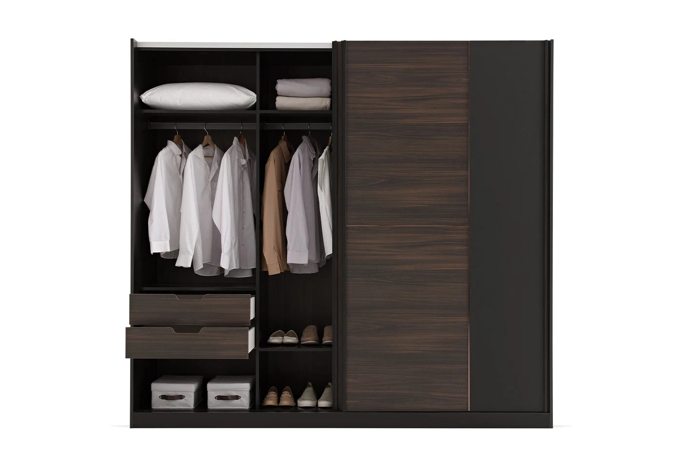 Гардероб с плъзгащи се врати Parma