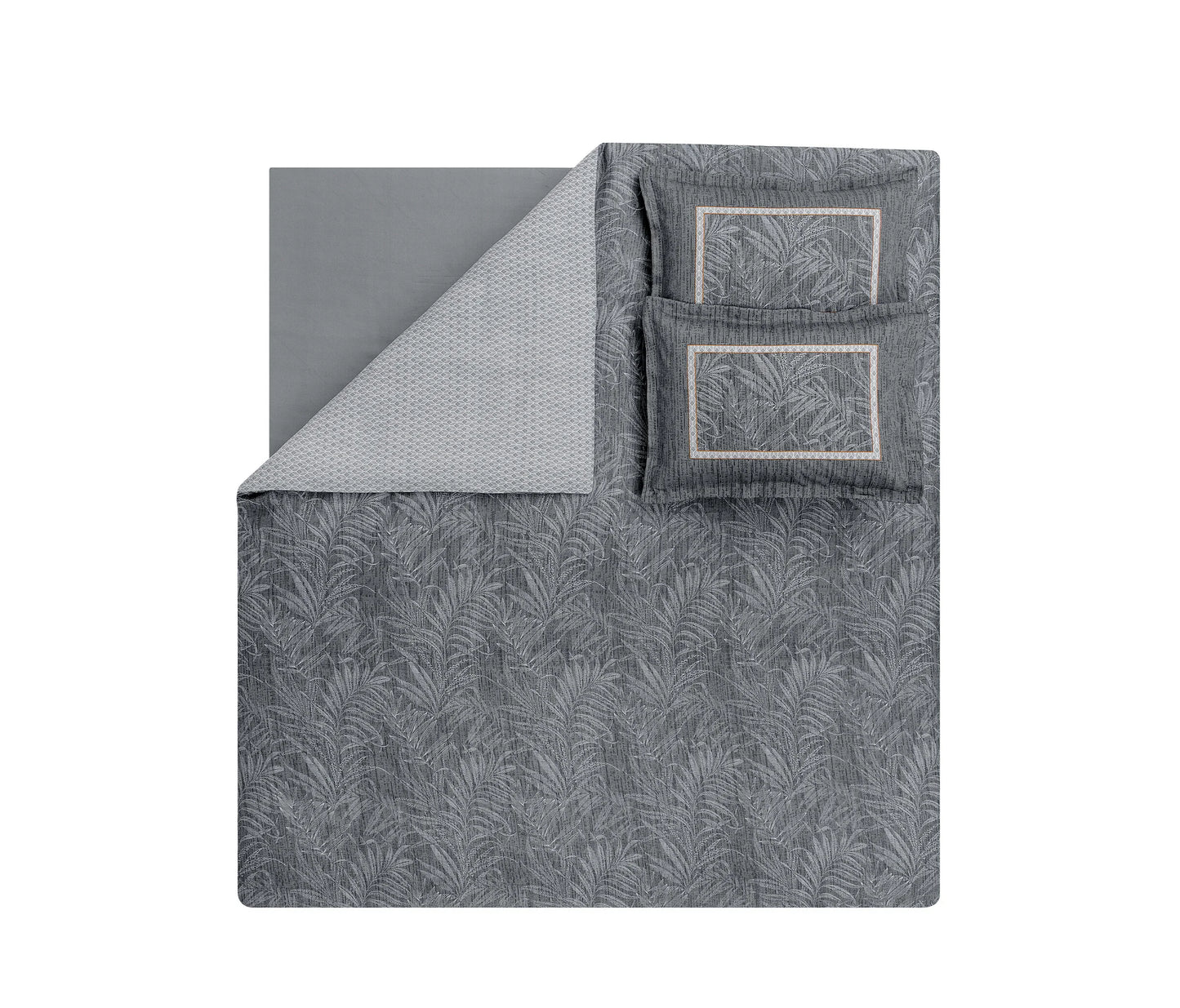 Двоен спален комплект Mervin Sateen - Grey