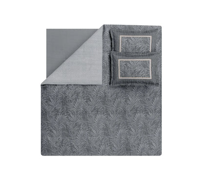 Двоен спален комплект Mervin Sateen - Grey