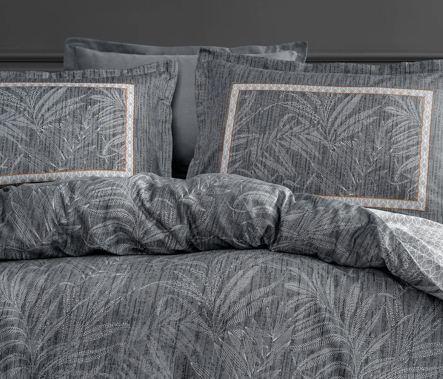 Двоен спален комплект Mervin Sateen - Grey