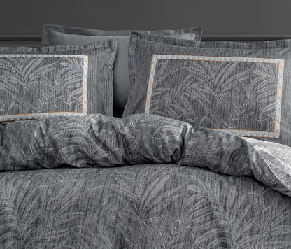 Двоен спален комплект Mervin Sateen - Grey